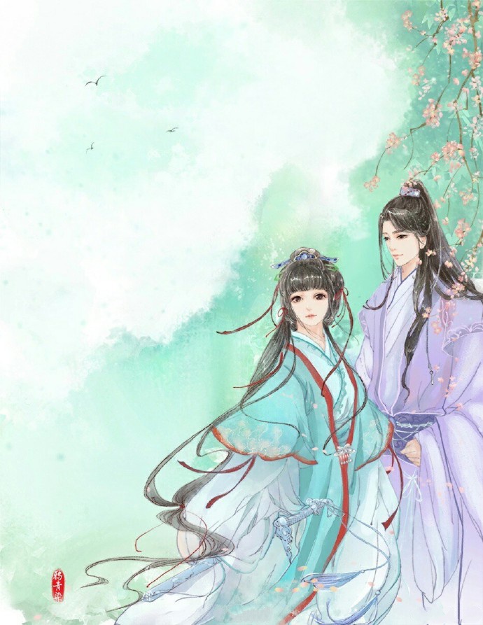 高清古風(fēng)情侶圖集(52張)，超恩愛甜蜜的古風(fēng)圖片