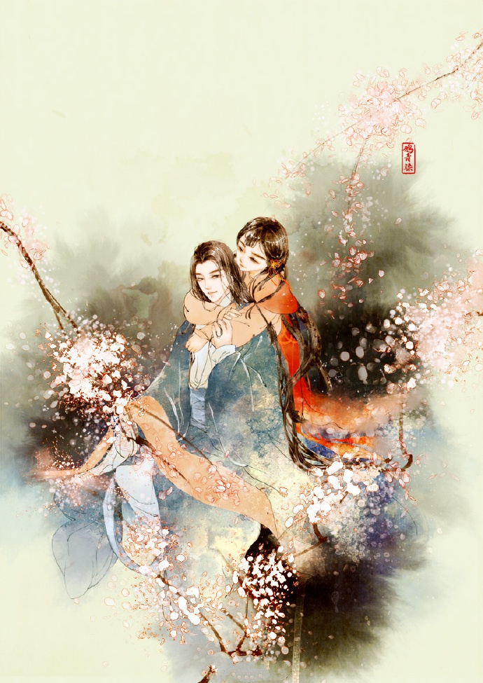 高清古風(fēng)情侶圖集(52張)，超恩愛甜蜜的古風(fēng)圖片