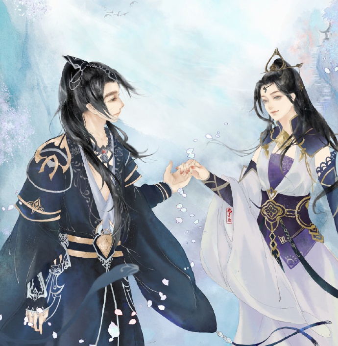 高清古風(fēng)情侶圖集(52張)，超恩愛甜蜜的古風(fēng)圖片