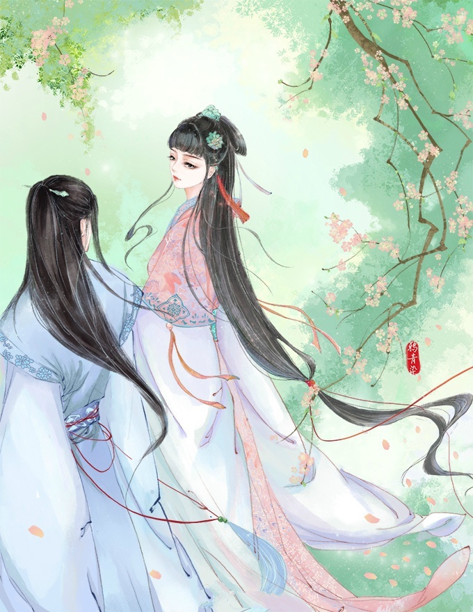 高清古風(fēng)情侶圖集(52張)，超恩愛甜蜜的古風(fēng)圖片