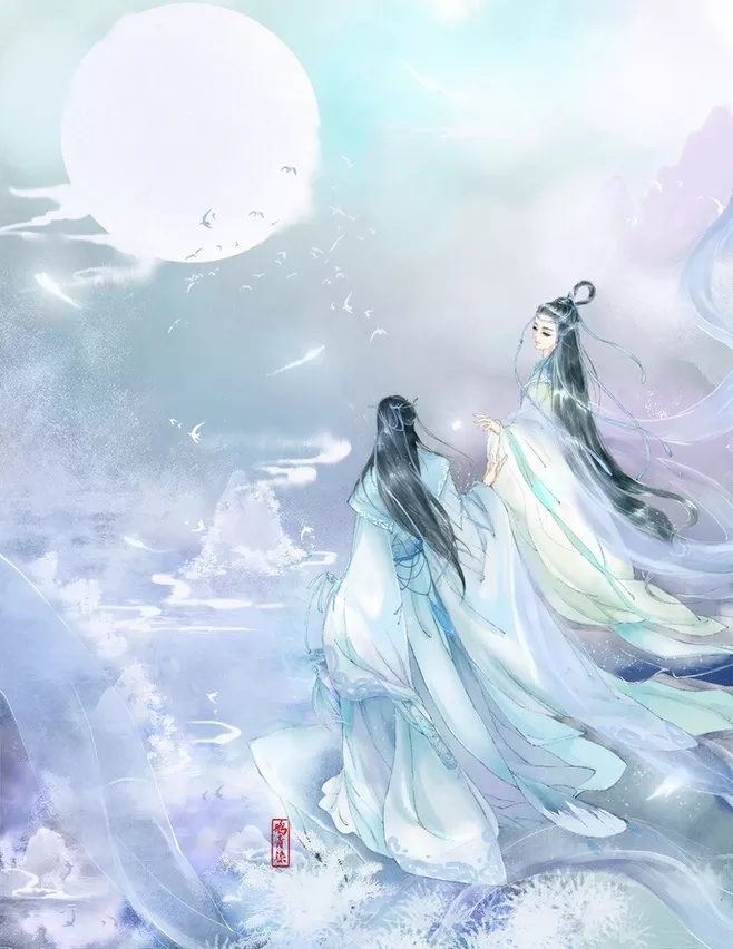 高清古風(fēng)情侶圖集(52張)，超恩愛甜蜜的古風(fēng)圖片