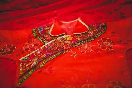最美中國(guó)傳統(tǒng)婚禮，中式婚禮的一抹紅