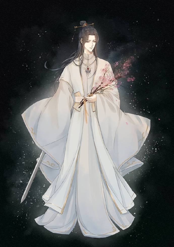 《天官賜福》古風(fēng)圖集(23張），花城好帥呀！