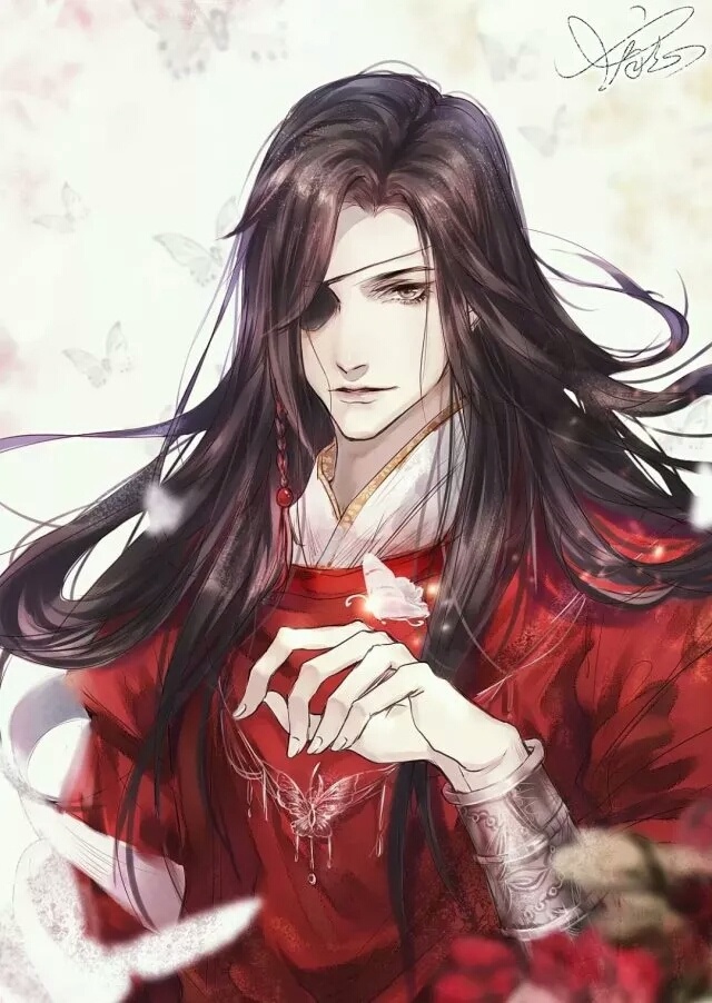 《天官賜福》古風(fēng)圖集(23張），花城好帥呀！