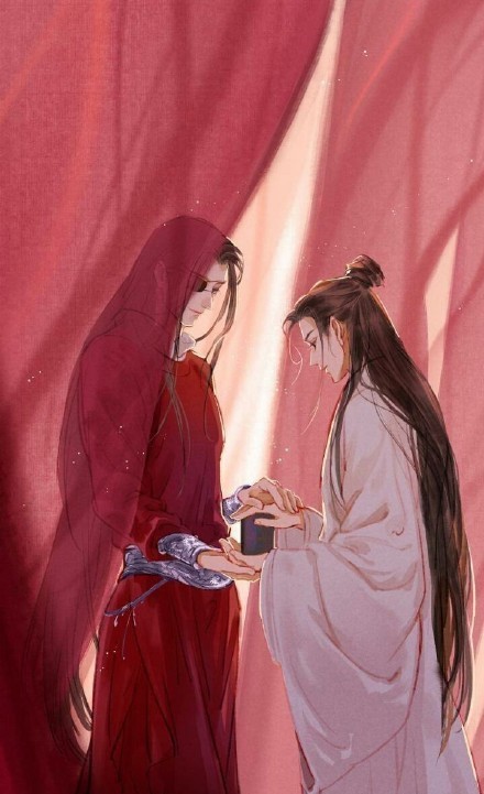 《天官賜福》古風(fēng)圖集(23張），花城好帥呀！
