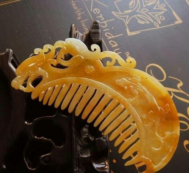 一組古風(fēng)梳子飾品，品味古典韻味之美