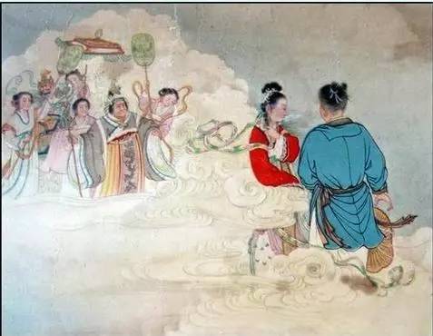 七夕賞最美《牛郎織女》連環(huán)畫(huà)，墨浪作品