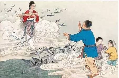 七夕賞最美《牛郎織女》連環(huán)畫(huà)，墨浪作品