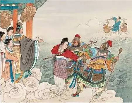 七夕賞最美《牛郎織女》連環(huán)畫(huà)，墨浪作品