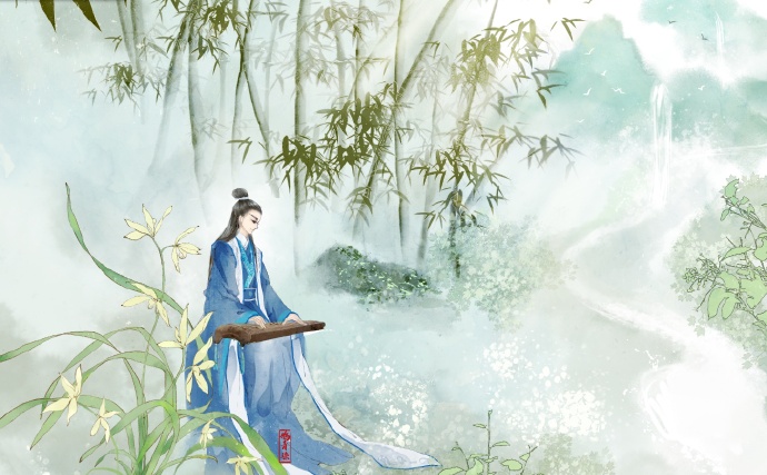 高清古風(fēng)美男圖集（18張），超帥美男古風(fēng)圖片