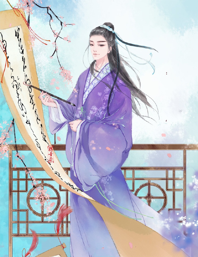 高清古風(fēng)美男圖集（18張），超帥美男古風(fēng)圖片