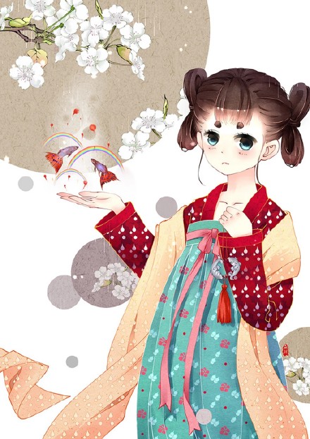 可愛古風(fēng)女子圖集，超萌的古風(fēng)圖片