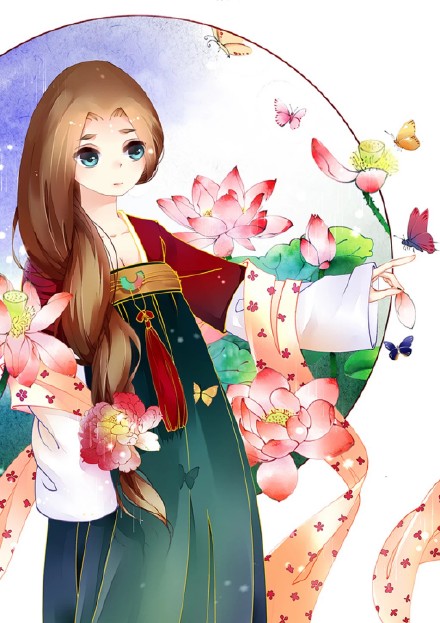 可愛古風(fēng)女子圖集，超萌的古風(fēng)圖片