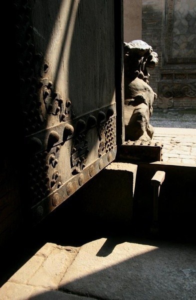 一組流淌著歲月的中國門，美呆了！