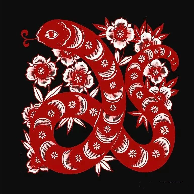 紅與黑的剪紙藝術(shù)，曹文峰十二生肖剪紙作品
