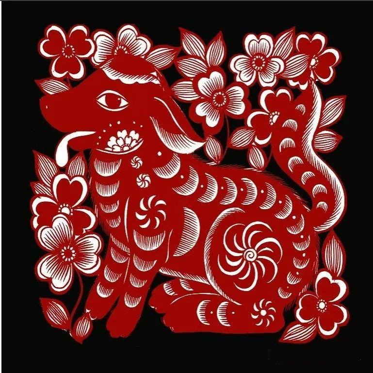 紅與黑的剪紙藝術(shù)，曹文峰十二生肖剪紙作品