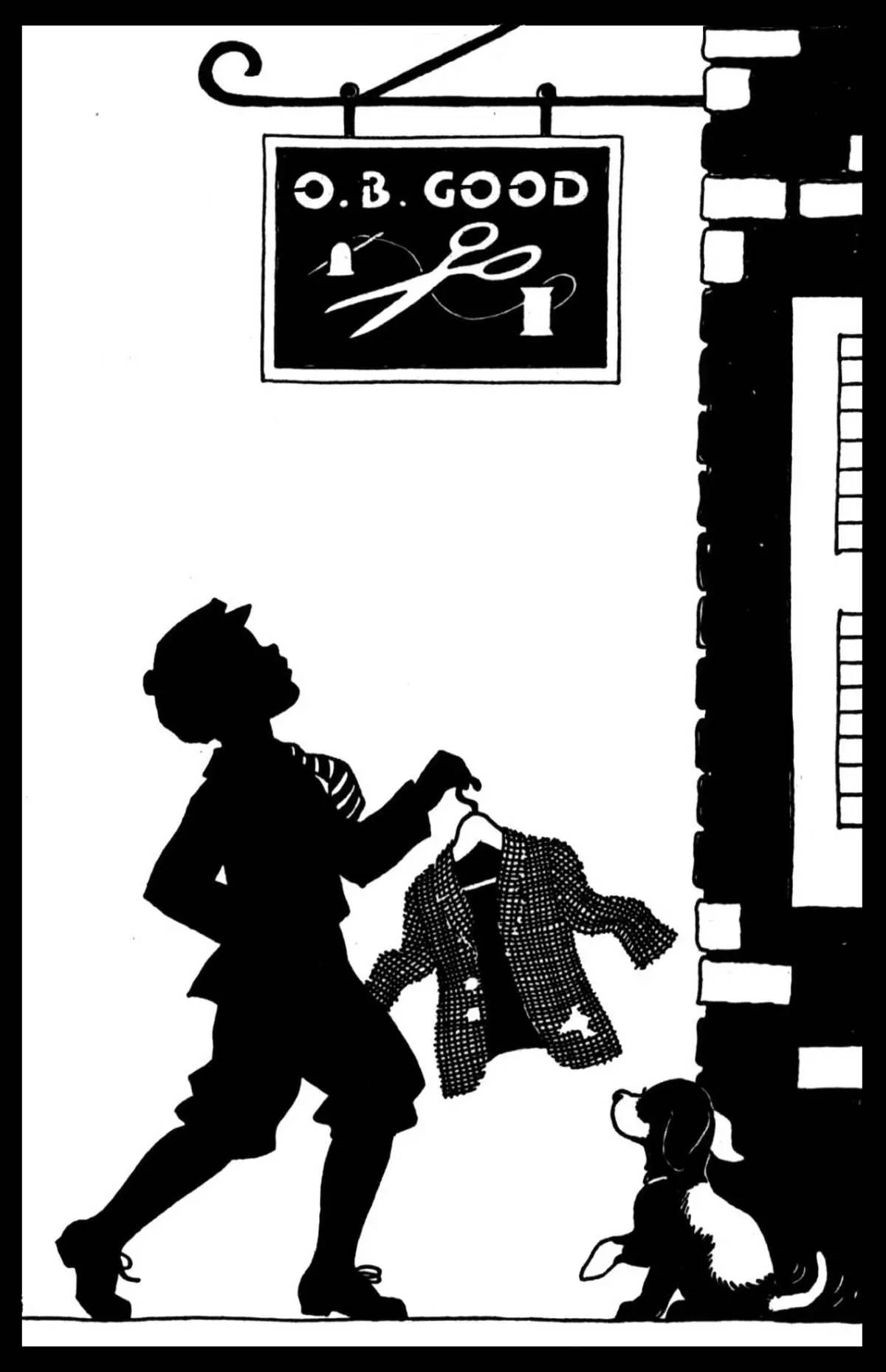 黑白童趣剪紙(26張)，西方剪影作品欣賞