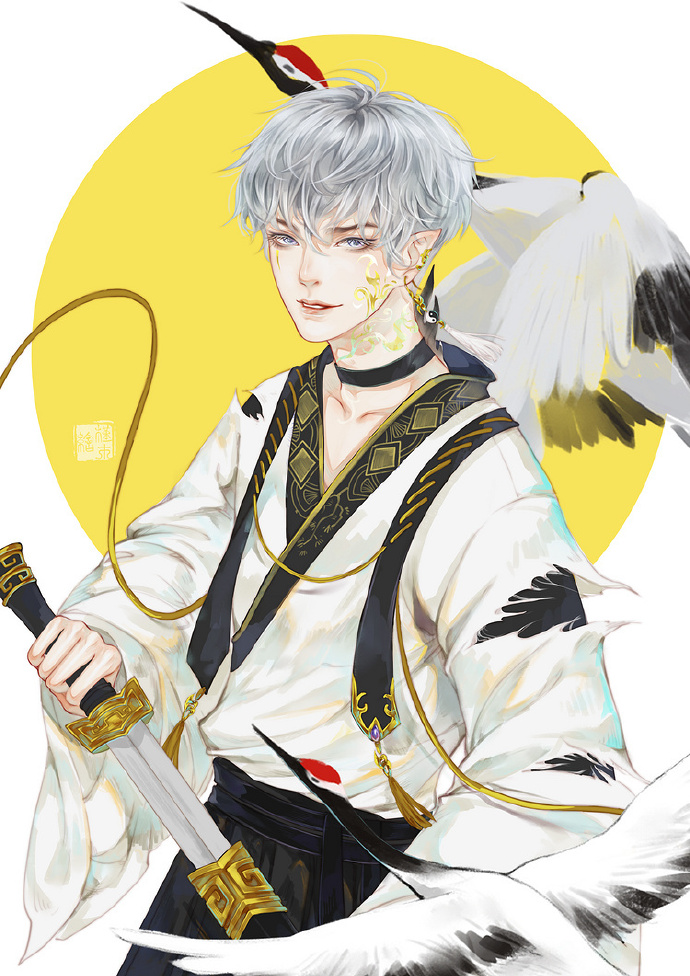 高清古風(fēng)美男圖集(12張)，超帥美男子古風(fēng)圖片