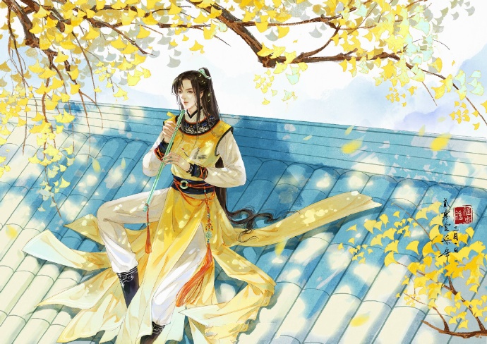 高清古風(fēng)美男圖集(12張)，超帥美男子古風(fēng)圖片