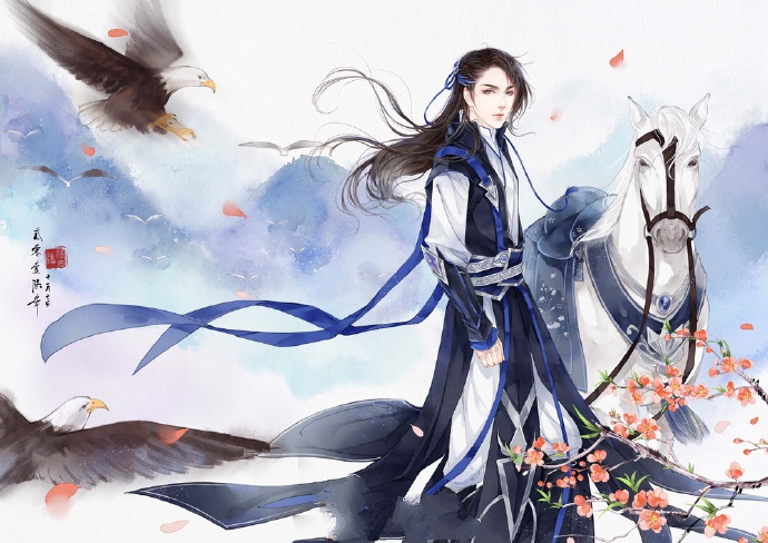 高清古風(fēng)美男圖集(12張)，超帥美男子古風(fēng)圖片