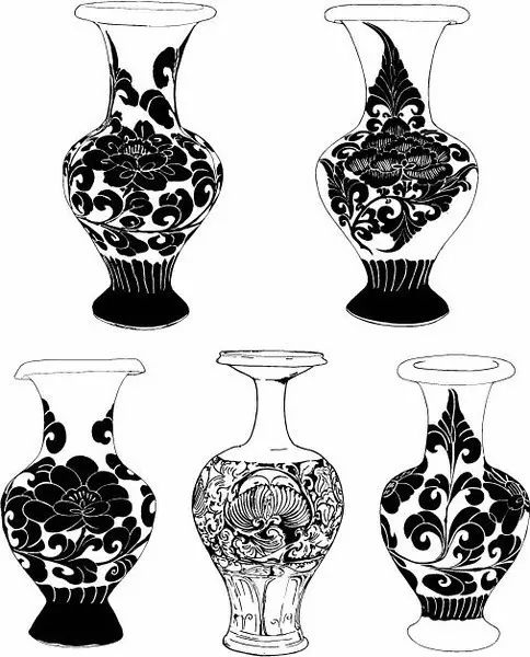 青花瓷素材圖案欣賞，中國傳統(tǒng)藝術(shù)就是這么美