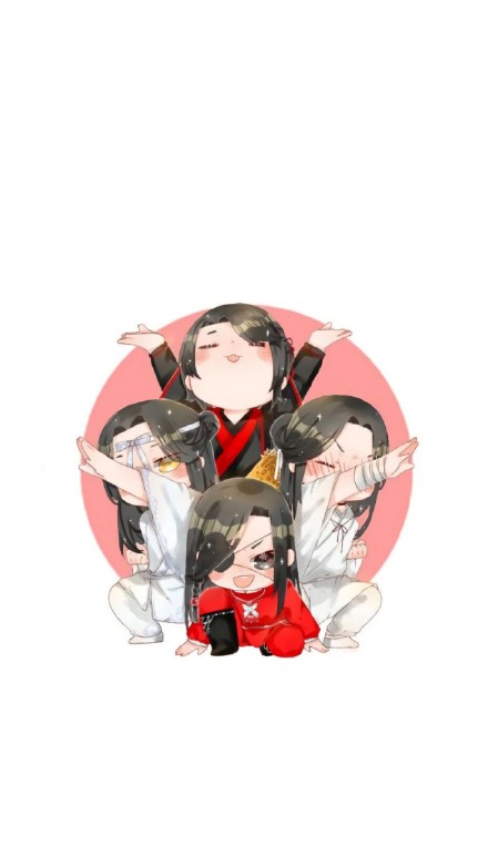 《魔道祖師》古風(fēng)圖片，超萌Q版人物壁紙圖集