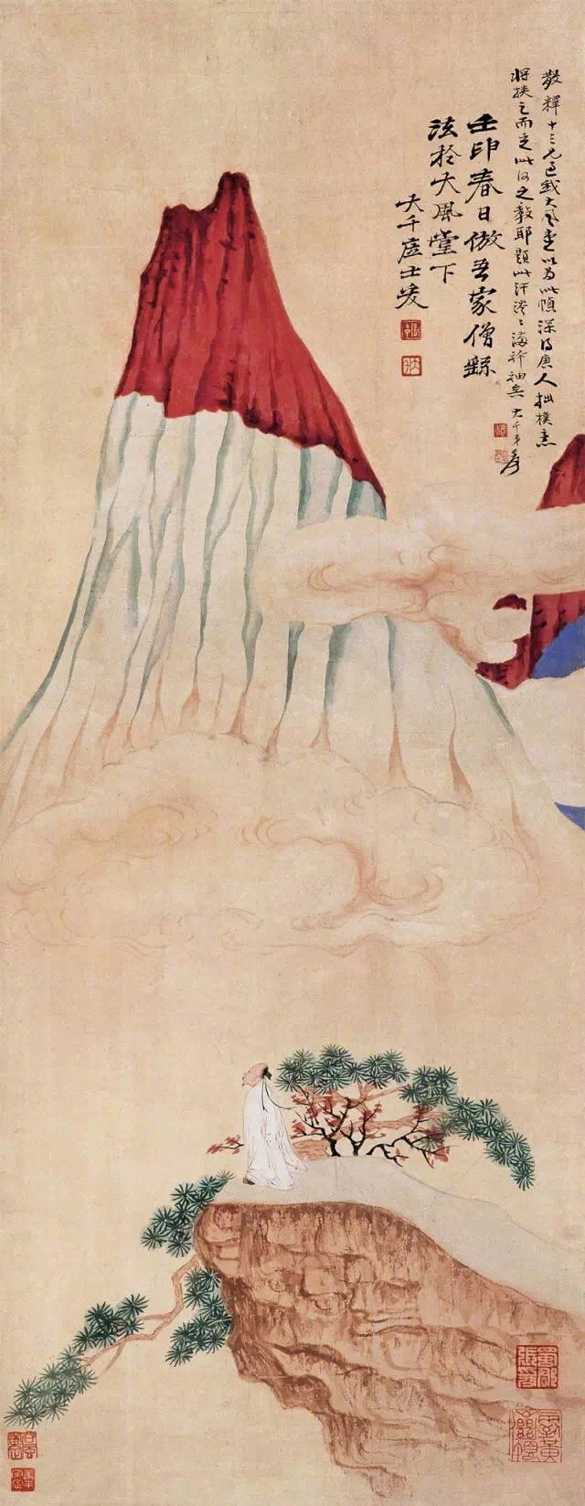 國(guó)畫(huà)山水圖集(41張)，高清國(guó)畫(huà)圖片欣賞