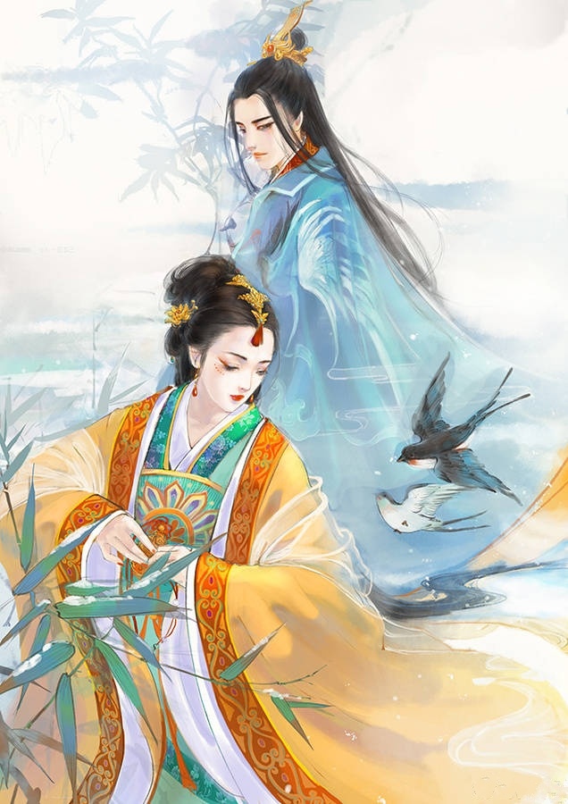 浪漫情侶古風(fēng)圖片，高清唯美古風(fēng)圖集