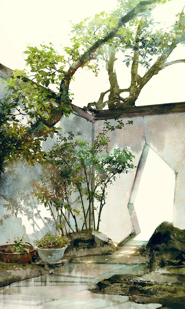 唯美古風(fēng)意境的圖片，古風(fēng)圖片手機(jī)壁紙素材