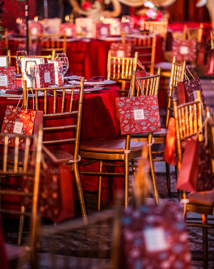 一場最美中國傳統(tǒng)婚禮，中式婚禮中的一角