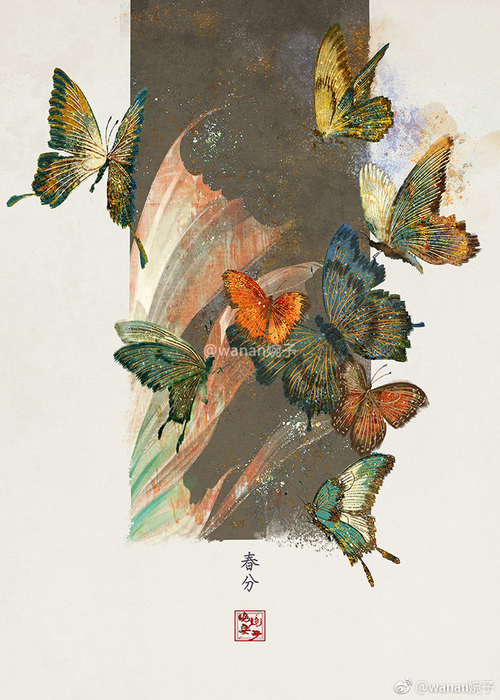 唯美意境24節(jié)氣古風(fēng)圖片，適合做壁紙的古風(fēng)圖片