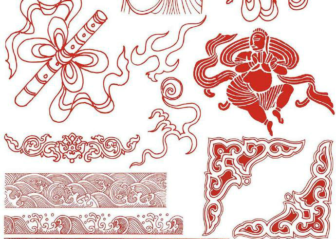 中國古典圖案欣賞，各具特色的中國傳統(tǒng)圖案