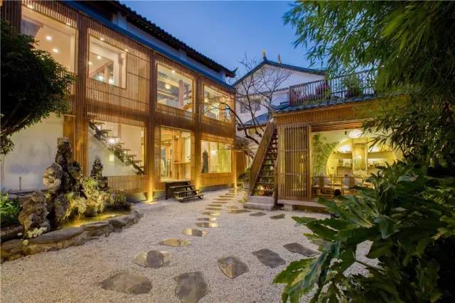 麗江新中式風(fēng)格民宿，麗水云邊