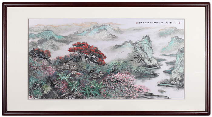 廣繡大師“花佬”許熾光，作品欣賞