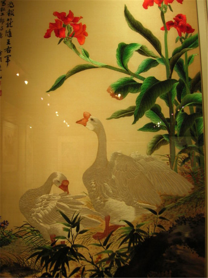 廣繡大師“花佬”許熾光，作品欣賞