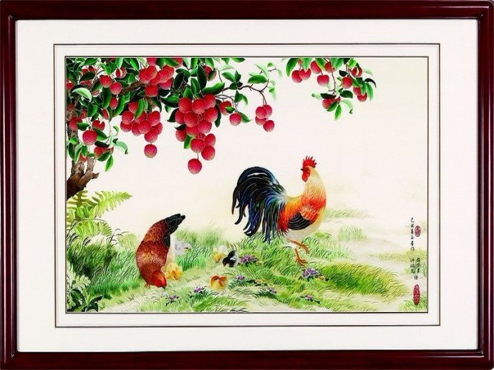 廣繡大師“花佬”許熾光，作品欣賞