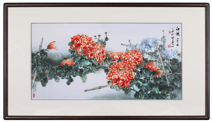 廣繡大師“花佬”許熾光，作品欣賞