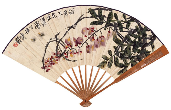 中國傳統(tǒng)書畫折扇之美