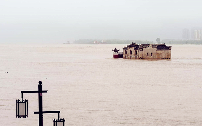 “萬(wàn)里長(zhǎng)江第一閣”鄂州觀音閣，700年屹立不倒