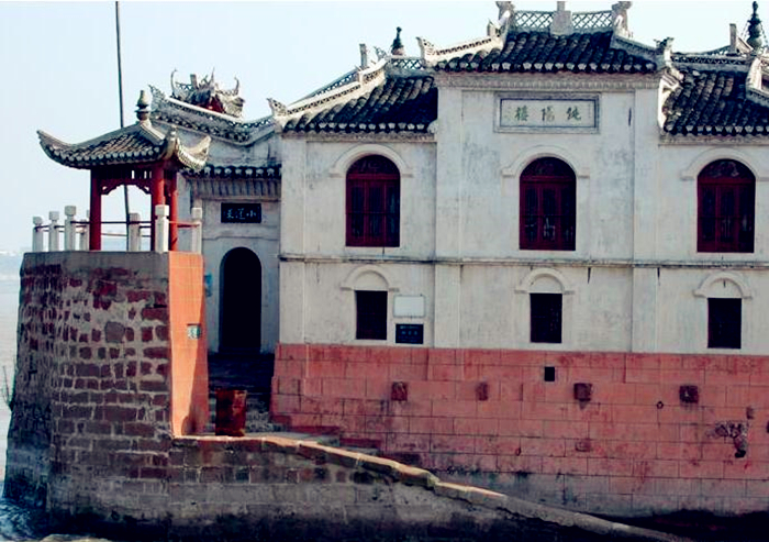 “萬(wàn)里長(zhǎng)江第一閣”鄂州觀音閣，700年屹立不倒