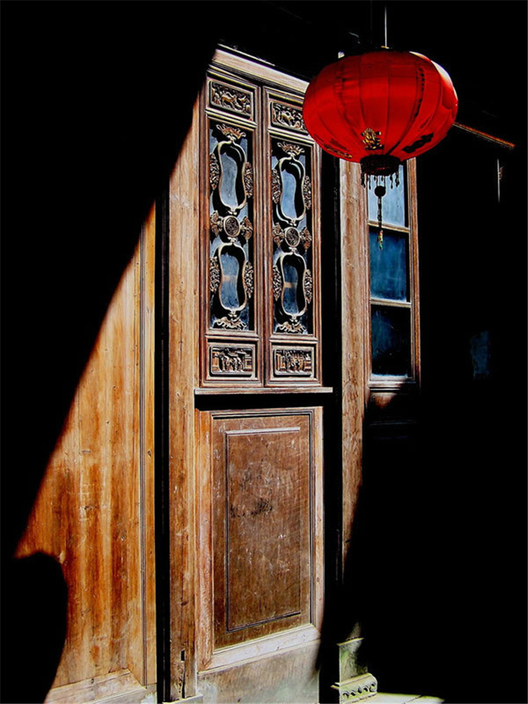 古建筑福連文苑精致古門欣賞
