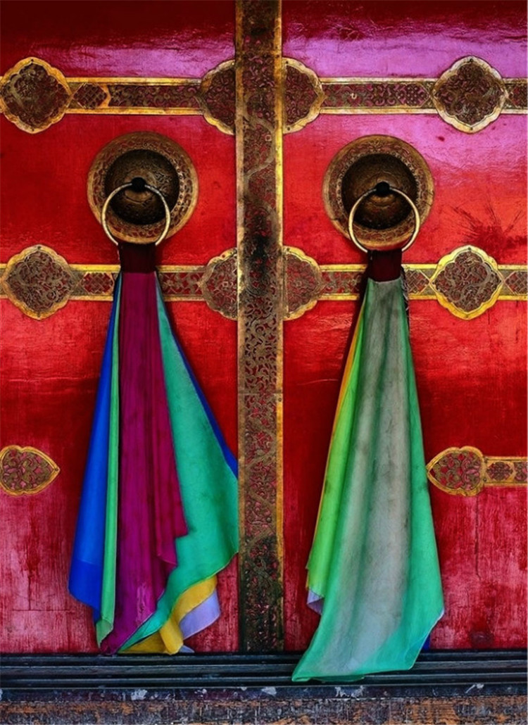 古建筑福連文苑精致古門欣賞