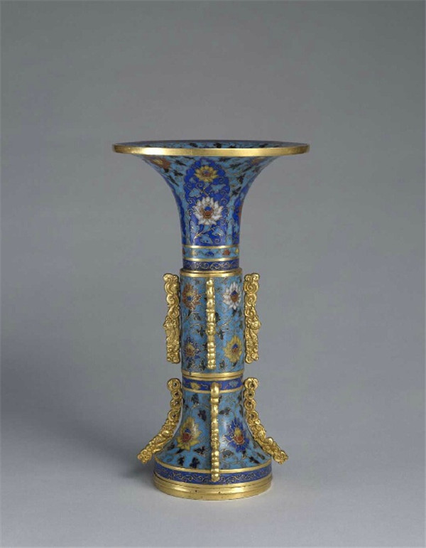 故宮博物館藏元明清掐絲琺瑯，景泰藍(lán)