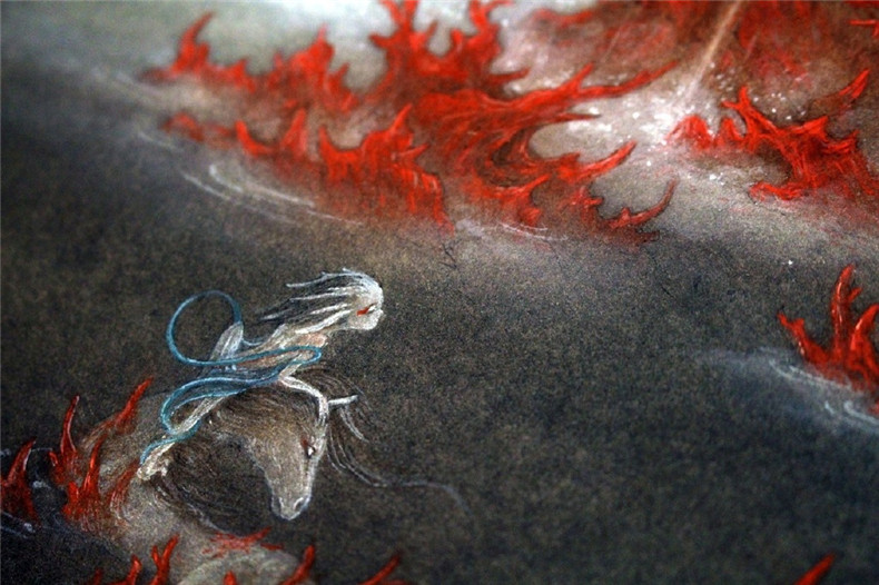 杉澤《天瀑.海童》福連文苑插畫欣賞