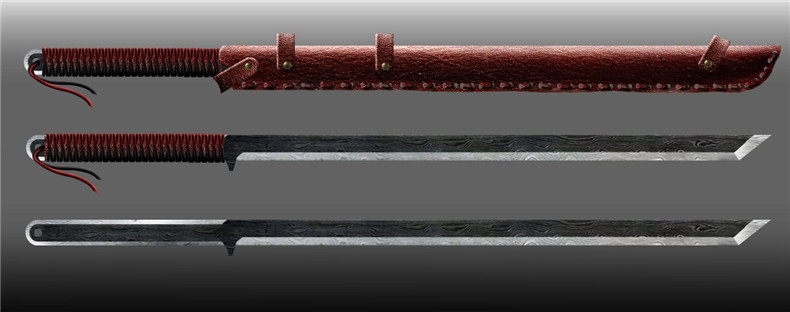 繡春刀、唐刀與雁翎刀（繡春刀兵器圖片)