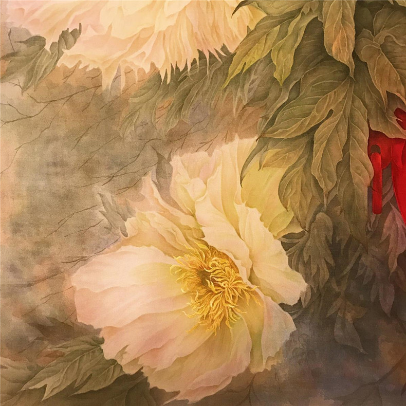 富貴平安，國(guó)色天香牡丹國(guó)畫(huà)欣賞