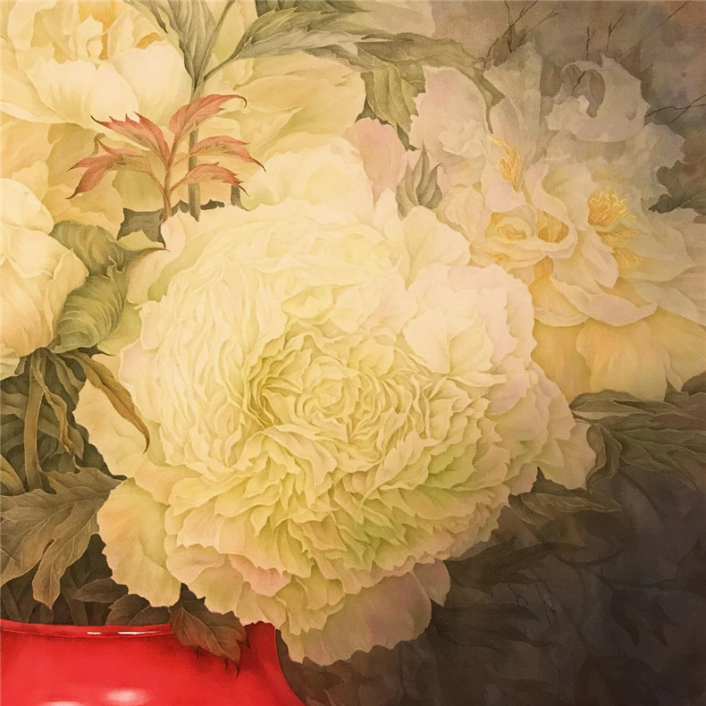 富貴平安，國(guó)色天香牡丹國(guó)畫(huà)欣賞