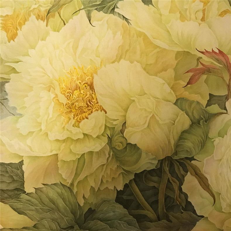 富貴平安，國(guó)色天香牡丹國(guó)畫(huà)欣賞