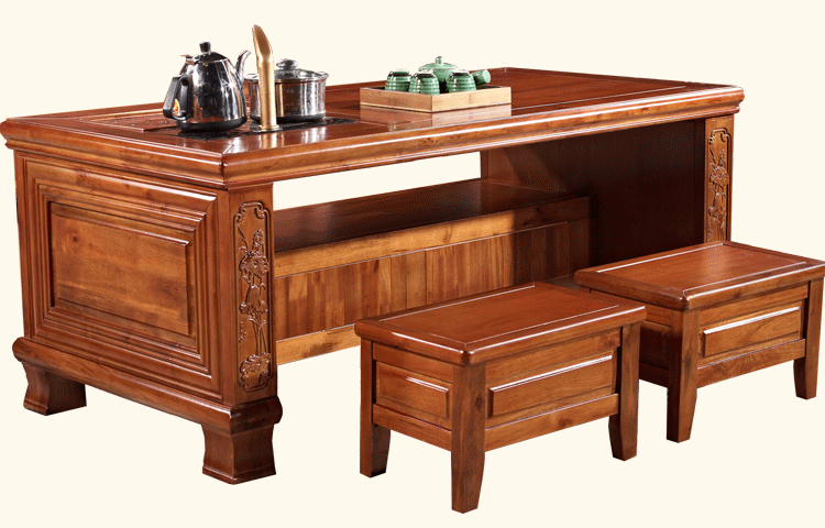 現代中式客廳實木沙發(fā)組合香樟木沙發(fā)