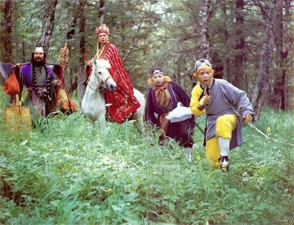 老版《西游記》攝影，美如畫的劇照